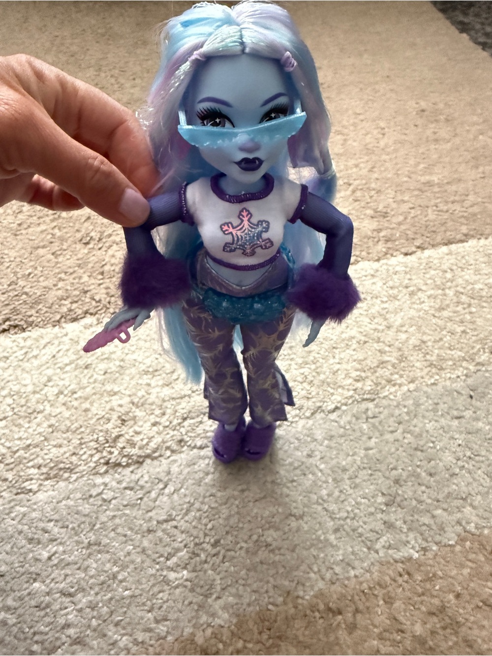 Monster High Doll Abbey Bominable & Tundra
